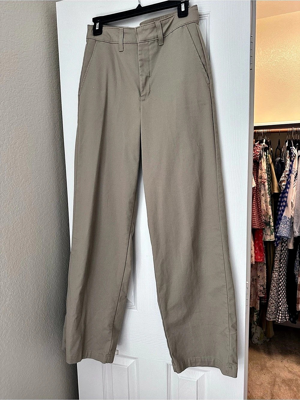 Dickies High Rise Workwear Pants Straight Leg Size 27R